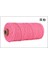 3 mm Derin Pembe Stil 100MROLL % Renkli Makrome Pamuk Kordon Renkli Sicim Ip Kordon Pamuk Ip El Sanatları Kordon Örgü Kordonu Ev Tekstili (Yurt Dışından) 1