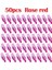 50 Adet Pembe Stil Lmdz Mini Dikiş Klipsleri, Körlük Klipsleri, Çok Amaçlı Klipsler Çok Renkli Mini Belge Kapitone Klipsleri (Yurt Dışından) 4