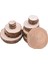 Stil A-1pc 10-12CM Stili Adet Doğal Ağaç Kabuğu ile Yuvarlak Ahşap Dilimleri Bitmemiş Çam Daire Ahşap Süsler Düğün Parti Dıy Boyama Ahşap El Sanatları (Yurt Dışından) 3