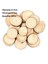 20PCS4-5CM Tarzı Kalın 1 Paket Doğal Çam Yuvarlak Bitmemiş Ahşap Dilimleri Ağaç Kabuğu ile Daireler Günlük Diskler Dıy El Sanatları Düğün Parti Boyama (Yurt Dışından) 1