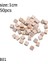 S01-1CM-50PCS Tarzı Bitmemiş Ahşap Yuvarlak Kalp Ahşap Etiket Doğal Ahşap Dilim El Yapımı Ahşap El Sanatları Dıy Ahşap Boyama Ev Asılı Dekorasyon Için (Yurt Dışından) 1
