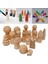 No.21 Tarzı Ahşap Peg Bebekler Mini Insanlar Bebekler El Yapımı Dıy Bitmemiş Doğal Ahşap Bebekler Pegdolls Boyasız Boş Çocuk Ev Dekorasyonu (Yurt Dışından) 2
