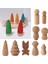 No.21 Tarzı Ahşap Peg Bebekler Mini Insanlar Bebekler El Yapımı Dıy Bitmemiş Doğal Ahşap Bebekler Pegdolls Boyasız Boş Çocuk Ev Dekorasyonu (Yurt Dışından) 5