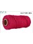 Şarap Kırmızısı Stili 4mm x 110 Yards Renkli Kordon Halat Ipliği Bükülmüş Makrome Dize Dıy Çanta Ev Dekor Tekstil Sarma Dekoratif Pamuk Kordon (Yurt Dışından) 1