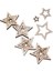 B02-2CM Tarzı Ahşap Ahşap Yıldızlar Scrapbooking Dıy Aksesuarları Ahşap Süsler Ev Dekorasyon Için Lazer Kesim Yıldız Kolye El Yapımı El Sanatları (Yurt Dışından) 2