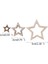 B02-2CM Tarzı Ahşap Ahşap Yıldızlar Scrapbooking Dıy Aksesuarları Ahşap Süsler Ev Dekorasyon Için Lazer Kesim Yıldız Kolye El Yapımı El Sanatları (Yurt Dışından) 3