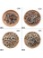 B02-2CM Tarzı Ahşap Ahşap Yıldızlar Scrapbooking Dıy Aksesuarları Ahşap Süsler Ev Dekorasyon Için Lazer Kesim Yıldız Kolye El Yapımı El Sanatları (Yurt Dışından) 4