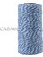 Mavi Beyaz Stil Metally Altın Altın Gümüş Sicim Halat Fırıncı Sicimleri Craft Hediye Için Paketleme Makaraları Fırıncı Sicim Çizgili Düğün Dekorasyon (Yurt Dışından) 1