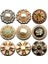 D Stili 25MM 6 Adet Takım Elbise Için Vintage Inci Düğmeler Oya Kazak Kadınlar Metal Elmas Düğme Elbise Dekoratif Giyim (Yurt Dışından) 3