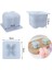 No.1 Tarzı Mini 3D Küp Pişirme Mus Kek Kalıbı Silikon Kare Kabarcık Tatlı Kalıpları Mutfak Bakeware Mum Alçı Kalıp (Yurt Dışından) 1