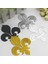 Mavi 10CM Tarzı 5 Parça Demir On Yamalar Altın Nakış Çiçek Aplike Noel Fleur De Lis Çiçek 3D Lotus Aplikler Cm.5*3cm (Yurt Dışından) 5