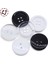 2 Delik CLEAR022 Stili 22 mm Ewing Düğmeler Beyaz Siyah Şeffaf Gömlek Dekoratif Düğme El Sanatları Çocuk Bezi Aksesuar Için Küçük Büyük Şeffaf Düğme (Yurt Dışından) 3