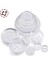 2 Delik CLEAR022 Stili 22 mm Ewing Düğmeler Beyaz Siyah Şeffaf Gömlek Dekoratif Düğme El Sanatları Çocuk Bezi Aksesuar Için Küçük Büyük Şeffaf Düğme (Yurt Dışından) 5