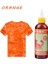 Turuncu 100ML Tarzı Soğuk Su Renkli Bir Adım Sanat Zanaat Pigment Kumaş ile Kalıcı Dekorasyon Toksik Olmayan Dıy Tekstil Boya Batik Kiti (Yurt Dışından) 1