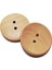 MT303-30MM Stili Yuvarlak Ahşap Tahıl Büyük Ahşap Düğmeler Doğal Renk Dikiş Scrapbooking Palto Palto Lazer El Yapımı 2 Delik (Yurt Dışından) 2