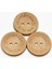 MT303-30MM Stili Yuvarlak Ahşap Tahıl Büyük Ahşap Düğmeler Doğal Renk Dikiş Scrapbooking Palto Palto Lazer El Yapımı 2 Delik (Yurt Dışından) 5