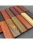 No.8 Stili 12X4X1 cm 1 Adet Boş Ahşap Dıy Bıçak Kolu Yama Malzemesi El Yapımı Sandal Ağacı 16 Çeşit Ahşap Mevcut 12*4*1 cm Doğrama Abanoz Cocobolo (Yurt Dışından) 2
