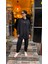34476 Çıtçılı Sweat Sweat-Siyah 1