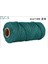 Koyu Yeşil Tarzı 4mm x 110 Yards Renkli Kordon Halat Ipliği Bükülmüş Makrome Dize Dıy Çanta Ev Dekor Tekstil Sarma Dekoratif Pamuk Kordon (Yurt Dışından) 1