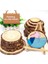 3 Adet 7-8cm Tarzı 1 Paket Bitmemiş Ahşap Çam Doğal Yuvarlak Ahşap Dilimleri Daireler Ağaç Kabuğu ile Parti Düğün Dıy El Sanatları Için Günlük Diskler Boyama Aralık (Yurt Dışından) 5
