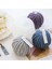 Bir Stil Yuvarlak Yaratıcı Örgü Yün Silindir Mum Silikon Kalıp Noel El Sanatları Kalıp Diy Kil Aroma Mum Alçı Silikon Kalıp (Yurt Dışından) 2