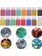 18 Renk Stili 36 Renk Kozmetik Sınıfı Sedefli Doğal Mika Mineral Tozu Epoksi Reçine Boya Inci Pigment Dıy Takı El Sanatları Yapımı (Yurt Dışından) 5