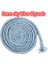 5 mm Gök Mavisi 10 Yards Stili 10 Yards 5mm Renkli Bükülmüş Kordon Halat 100% Pamuk Dokuma Halat Kordonlar Craft Dekoratif Dıy El Yapımı Çanta Ipli Kemer Aksesuarları (Yurt Dışından) 1
