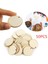 Ahşap Parça Stili 30 mm Yuvarlak Şekil Ahşap Parça Doğal Ahşap Süs Scrapbooking Dıy Craft Ev Dekorasyon El Yapımı Asılı Kolye Dilim (Yurt Dışından) 2
