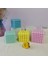 Koyu Haki Stili Aşk Rubik Küp Silikon Mum Kalıp Dıy El Yapımı Aromaterapi Mum Alçı Süsler Sabun Kalıp El Sanatları Yapma Aracı (Yurt Dışından) 5