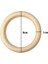 3 Adet-8cm-1cm Tarzı 13 Boyut Doğal Ahşap Daire Dıy El Sanatları Takı Yapımı Için Bebek Diş Çıkarma Ahşap Yüzük Çocuklar Oyuncak Süsler Aksesuarları (Yurt Dışından) 1