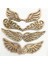 Angel Wings Ahşap Yamalar El Sanatları Için Sevimli Hiçbir Delik Ahşap Reative Dıy Aksesuarları (Yurt Dışından) 3