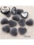 Koyu Gri 50 Adet Tarzı Karışık Renkler Hariy Kumaş Kaplı Kalp Düğmeleri Ev Bahçe Flatback Cabochon El Sanatları Scrapbooking Dıy, 14*17MM (Yurt Dışından) 1