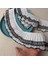 9cm Geniş Beyaz Siyah 3D Pileli Şifon Kumaş Nakış Saçak Şerit Dantel Kenar Trim Elbise Gipür Ekleme Dikiş Malzemeleri (Yurt Dışından) 2