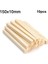 10PCS-150X10MM Stili E Yuvarlak Ahşap Çubuklar Sayma Çubukları Eğitici Oyuncaklar Premium Dayanıklı Dübel Yapı Modeli Ağaç Işleme Dıy El Sanatları (Yurt Dışından) 1
