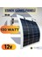 130 Watt Yarı Esnek Güneş Paneli Half Cut Monokristal Solar Güneş Paneli Karavan Tekne 1
