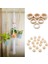B05-24.5MM-10PCS Tarzı M Doğal Ahşap Yüzükler Bebek Diş Çıkarma Yüzükler Bebek Diş Kaşıyıcı Çocuk Oyuncak Ahşap Boncuklar Dıy Craft Hediye Için Ev Dekorasyon (Yurt Dışından) 4