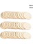 30MM 50PCS Delik Stiline Sahip Adet Bitmemiş Yuvarlak Ahşap Dilimler, Dıy Ahşap Daire Diskler Düğün Noel Boyama Decortion Için Ahşap Dilim Disk (Yurt Dışından) 1