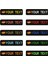 Turuncu-Velcro Tarzı Ispanyol Bayrağı Ispanya 10X2.5 cm Nakış Özel Ad Metin Yama Çizgili Rozeti Demir On Veya Giysi Için Velcro Destek Yamaları (Yurt Dışından) 4