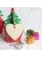 20 Adet 8X8CM Tarzı Pc Doğal Ahşap Kalp Dilimleri Noel Düğün Dekor Için Doğal Sicim ile Bitmemiş Önceden Delinmiş Ahşap Boş Kalp Dilimleri (Yurt Dışından) 4