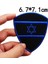 FLAG37-20 Cırt Cırt Stili Israil Polis Ordusu Askeri Hava Kuvvetleri Yahudi Yıldız Işlemeli Yama, Kanca Destekli (Yurt Dışından) 4