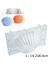 L-14.2x8.4cm Stili 6 Kaviteler 3D Küp Pişirme Mus Kek Kalıbı Silikon Kare Kabarcık Tatlı Kalıpları Kek Tepsisi Mutfak Bakeware Mum Alçı Kalıp (Yurt Dışından) 1