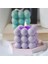 4 Adet E Tarzı 3D Kalp Silikon Mum Kalıp Soya Balmumu Uçucu Yağ Aromaterapi Mum Malzeme Balmumu Diy Sabun Kalıpları Hediyeler (Yurt Dışından) 5