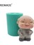 S0679NN Stili 3D Büyükbaba Büyükanne Uzun Ömür Yaşlı Silikon Mum Kalıpları Reçine Kek Dekorasyon Araçları Alçı Epoksi Modeli Doğum Günü Kalıp (Yurt Dışından) 3