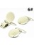 1-10MM Altın Tarzı Oval Yuvarlak Kalp Bebek Metal Askı Emzik Sahipleri Klipler Craft Dikiş Aracı Kumaş Konfeksiyon Pantolon Çanta # (Yurt Dışından) 5