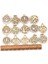 MT2503-50 Adet Tarzı Karışık Noel Ağacı Asılı Süsler Ahşap Dekorasyon Doğal Ahşap Dıy El Sanatları Ev Noel Süslemeleri Çocuklar Hediyeler (Yurt Dışından) 3