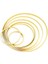 17CM-5PCS Tarzı M Halka Yuvarlak Ahşap Bambu Çember Çerçeve Dıy Çapraz Dikiş Nakış Dikiş El Sanatları Araçları Düğün Dekorasyon (Yurt Dışından) 4