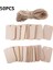 52X34MM-50PCS Tarzı Adet Yuvarlak Bitmemiş Ahşap Parçalar Ahşap Çemberler El Sanatları Projeleri Için Boş Plak Oyunlar Parti Malzemeleri Yapı Modeli (Yurt Dışından) 1