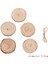 5-6cm Tarzı Lot Yuvarlak Şekil El Yapımı Ahşap Parça Asılı Kolye Doğal Ahşap Süsleme Scrapbooking Ahşap Dıy El Sanatları Ev Dekorasyonu (Yurt Dışından) 1
