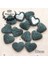 Zeytin Yeşili 50 Adet Tarzı Sıcak Satış Karışımı Renkler Kadife Kumaş Kaplı Kalp Düğmeleri Ev Bahçe Flatback Cabochon El Sanatları Scrapbooking Dıy, 14*17MM (Yurt Dışından) 1