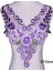 No.3 Tarzı Urple Nakış Yaka Yaka Venise Dantel Çiçekler Yaka Aplike Trim, Dantel Kumaş Dikiş Malzemeleri (Yurt Dışından) 1